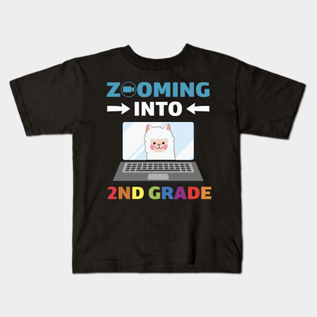 Grade Zooming Kids T-Shirt by Polahcrea